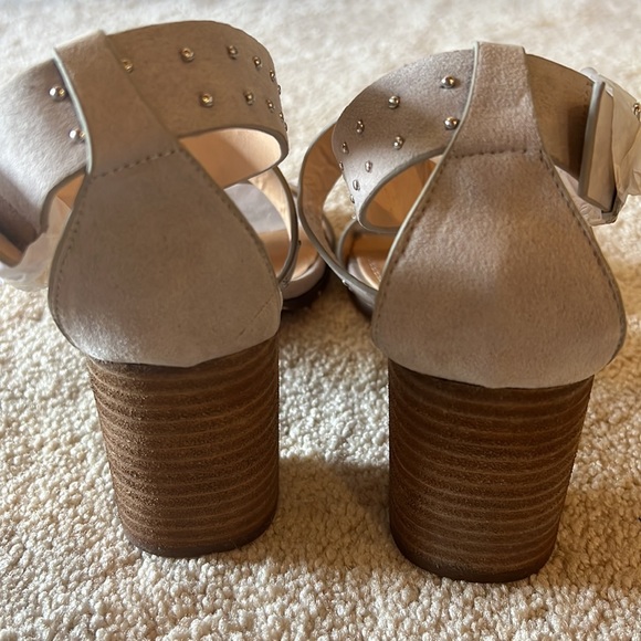 Chase + Chloe Pansy Studded Sandal Heel - Picture 8 of 8